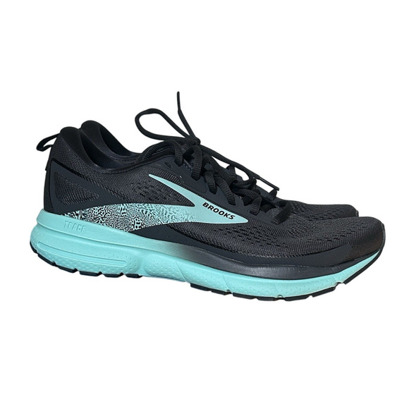 Brooks Trace 3 Women's Running Shoes in Ebony/Cockatoo, US Size 9, 120401 - Picture 1 of 13